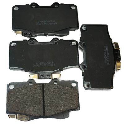 Mitsubishi PAJERO I L04 G D349 MB 500 812 Disk frenleri için düşük metal seramik fren yastıkları