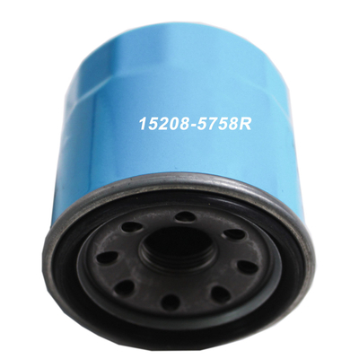 Otomobil Otomobil Yağ Filtresi Yarım Metal ve Kağıt Filtresi OE 15208-5758R Büyük Kapasite