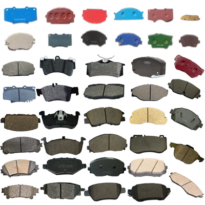 OE 04465 25040 D2174 04465 25060 Suzuk TOYOTA A618 için seramik fren yastıkları Ücretsiz Örnek