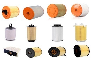 A5 Quattro 06L115466 06L115562 06K115562 95811556200 OX1107D E358H D246 Otomobil Hava Yağı Filtresi Üretim Kağıdı